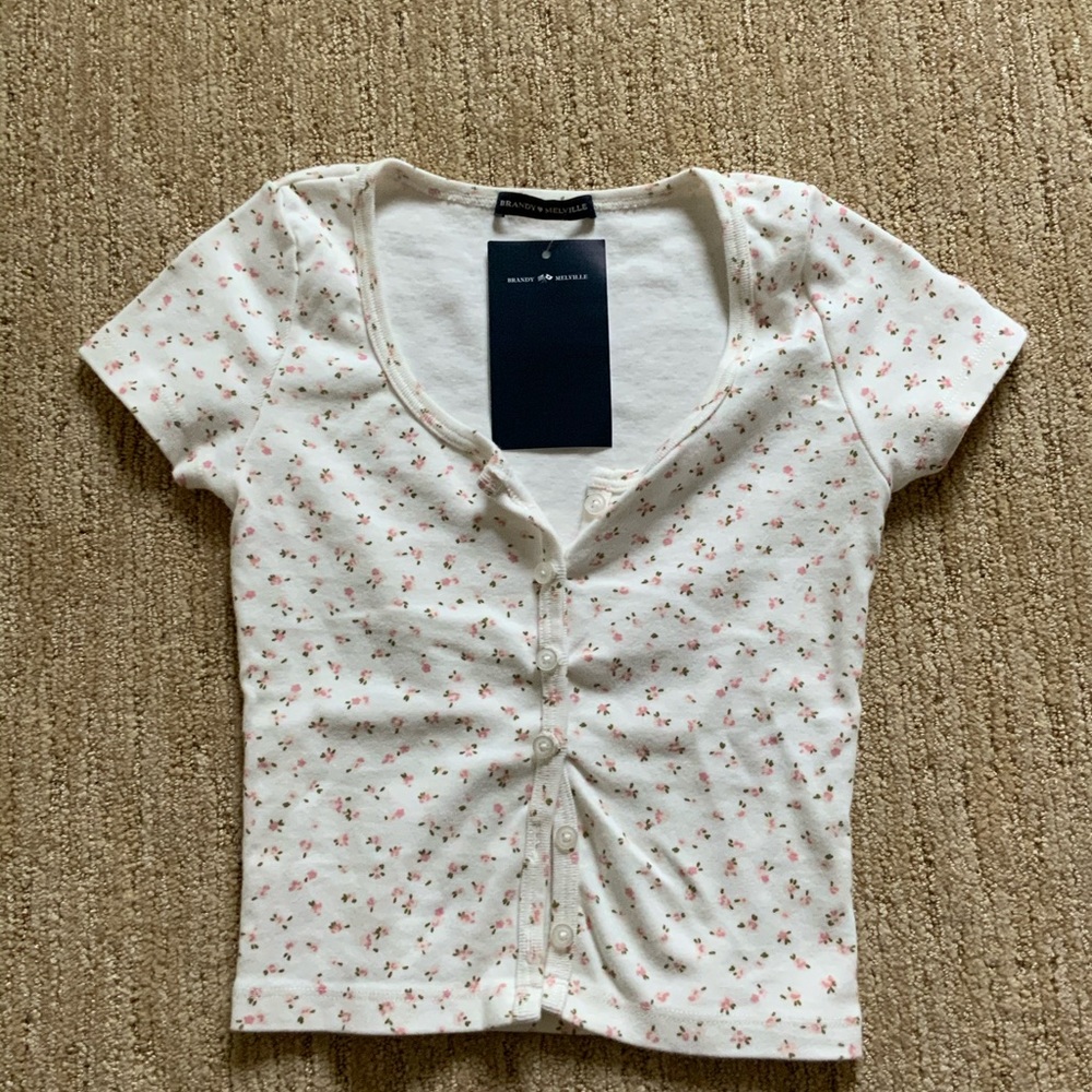 Floral button up zelly
